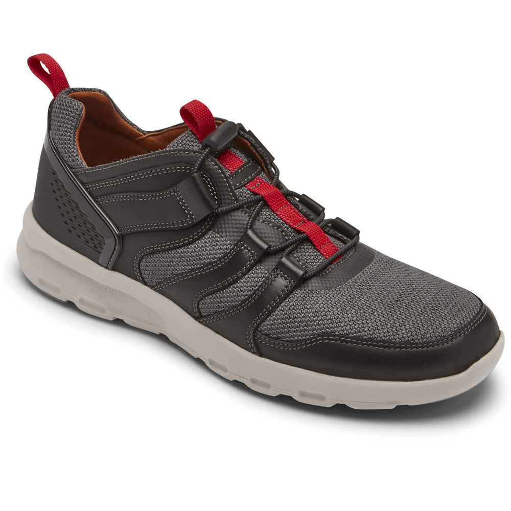 Tenis Rockport Homem Pretas - Pulsetech Alt Bungee - 54067TCYN